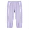 Fldy Girl Y2K Baggy Cargo Trousers with Pockets Jogger Sweatpant Elastic Waist Tracksuit Bottoms Performance Casual Pant Purple 5-6 Years view 3