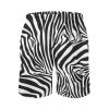 African Zebra Stripes Mens Swim Trunks Quick Dry Beach Shorts Casual Sports Board Shorts Swimwear with Pocket L view 3