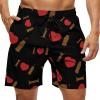 I Love Coke Mens Swim Trunks Quick Dry Beach Shorts Casual Sports Board Shorts Swimwear with Pocket M view 1
