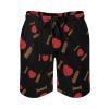 I Love Coke Mens Swim Trunks Quick Dry Beach Shorts Casual Sports Board Shorts Swimwear with Pocket M view 2