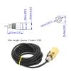 Drain Plug Light, Navigation Signal Light, 12V 24V IP68 Waterproof LED RGB Color Underwater Drainage Light Lamp for Yacht Marine Boat Accessory(RGB) view 2