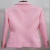 Pink Blazer Jackets for Women Long Sleeve Open Front Womens Blazer Jacket Business Casual Outfits for Women Custom Made view 2