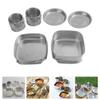 BESPORTBLE Portable Cooking Pot Pan Set Stainless Steel Camping Cookware for Outdoor Cooking Hiking and Camping view 3