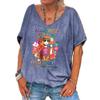 Assuming I'm Just an Old Lady T Shirt Your First Mistake was Thinking I'm Old T-Shirt Your First Mistake was Thinking I was an Old Lady Fun Letter Print Tee Casual Tshirts Lightblue view 1