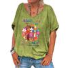 Your First Mistake was Thinking I'm Old Shirts Assuming I'm Just an Old Lady T Shirt Assuming I'm Just an Old Lady Fun Letter Print Tee Casual Tshirts Plus Size XL Green view 1