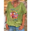 Your First Mistake was Thinking I'm Old Shirts Assuming I'm Just an Old Lady T Shirt Assuming I'm Just an Old Lady Fun Letter Print Tee Casual Tshirts Plus Size XL Green view 2