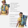 AONIJIE 30L Lightweight Hiking Backpack for Men, Adjustable & Multifunctional Backpacking Travel Gear Running Hydration Daypack for Climbing Camping Touring(B#Blue) view 3