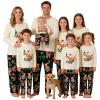 Urkutoba Matching Family Christmas Pajamas Christmas Pjs Family Matching Set Family Matching Christmas Pajamas Xmas Sleepwear(#120-Pet, Medium) view 2