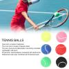 HUAOSN 6Pcs Tennis Training Balls, Rubber Material Tennis Ball Set, Waterproof Versatile Multicolor Tennis Balls Set for Various Venues view 3