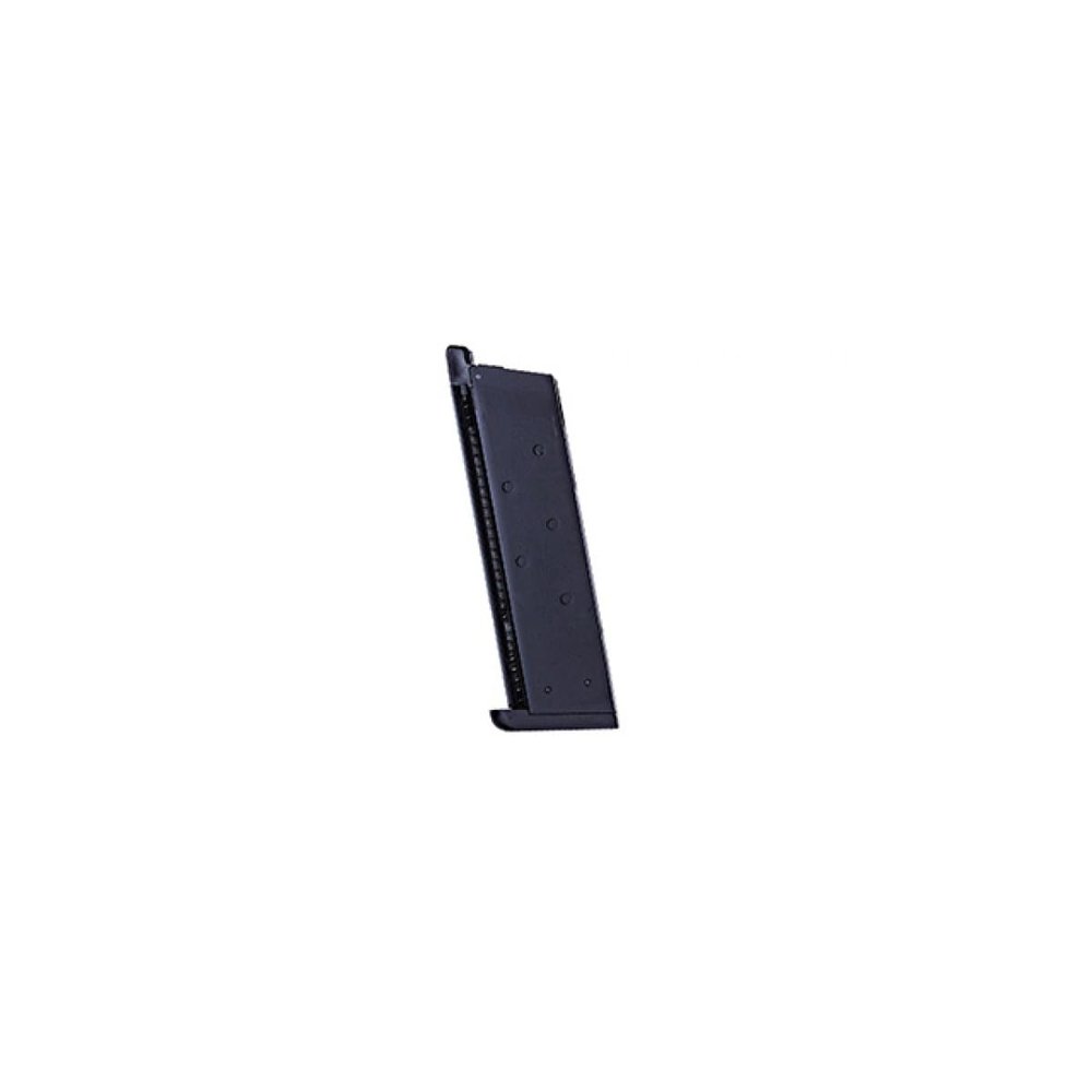 GoldenBall X WE-Tech 15 Round M1911 Green Gas Airsoft Pistol Magazine (Color: Black)