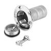 NDNCZDHC Boat Marine Stainless Steel Fuel Gas Oil Tank Deck Fill Filler Port Key view 2