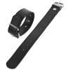 HOMSFOU Leather Buckle Belt Pair for Bike Basket Straps Adjustable Front Bicycle Basket Accessory 8.85 Inch Leather Straps for Kids Cycling view 1