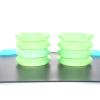 JHKJ Inline Wheel 90mm 100mm 110mm Professional Speed Wheel 8 Pack for Indoor Outdoor Hardness Inline Hockey Replacement Wheels,Green,110mm view 3