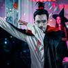 Ciieeo 1Pc Vampire Costume Halloween Vampire Cloak Black and Red Reversible Hooded Cloak Cape for Halloween Party and Devil Cosplay view 2