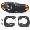 Estink Cycling Shoes Cleat Cover, 1 Pair Black Rubber Quick Release Cycling Pedal Cleat Cover Pedal Shoe Cleat Covers Fit for Zero Light Action Cycling Accessory view 2