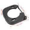 Estink Cycling Shoes Cleat Cover, 1 Pair Black Rubber Quick Release Cycling Pedal Cleat Cover Pedal Shoe Cleat Covers Fit for Zero Light Action Cycling Accessory view 4