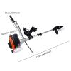 Bacacoo 4 Hp 53.2cc Outboard Motor, Heavy Duty Air Cooling Of Fishing Boat Engine, 4 Stroke Inflatable Fishing Boat Engine, For Rubber Boat Fishing Boat Hand Start Outboard Motor + Bracket view 2