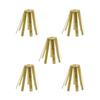 5pcs Golf Supplies,Brass Golf Shaft Adapter Shims,Universal Golf Shaft Adapter Shims Fits .335 .350 .355 .370 for All Shaft