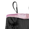 Women's Sexy Silk Satin Pajamas Sets Ladies Cami Tops and Shorts Pjs Sets Casual V Neck Loose Sleepwear Pajama Set view 2