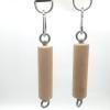 Pull up Handles Pull up Grips Strength Training Exerciser Unisex Wood Sticks Hand Grips with Straps for Strength Training Gym Workout view 4