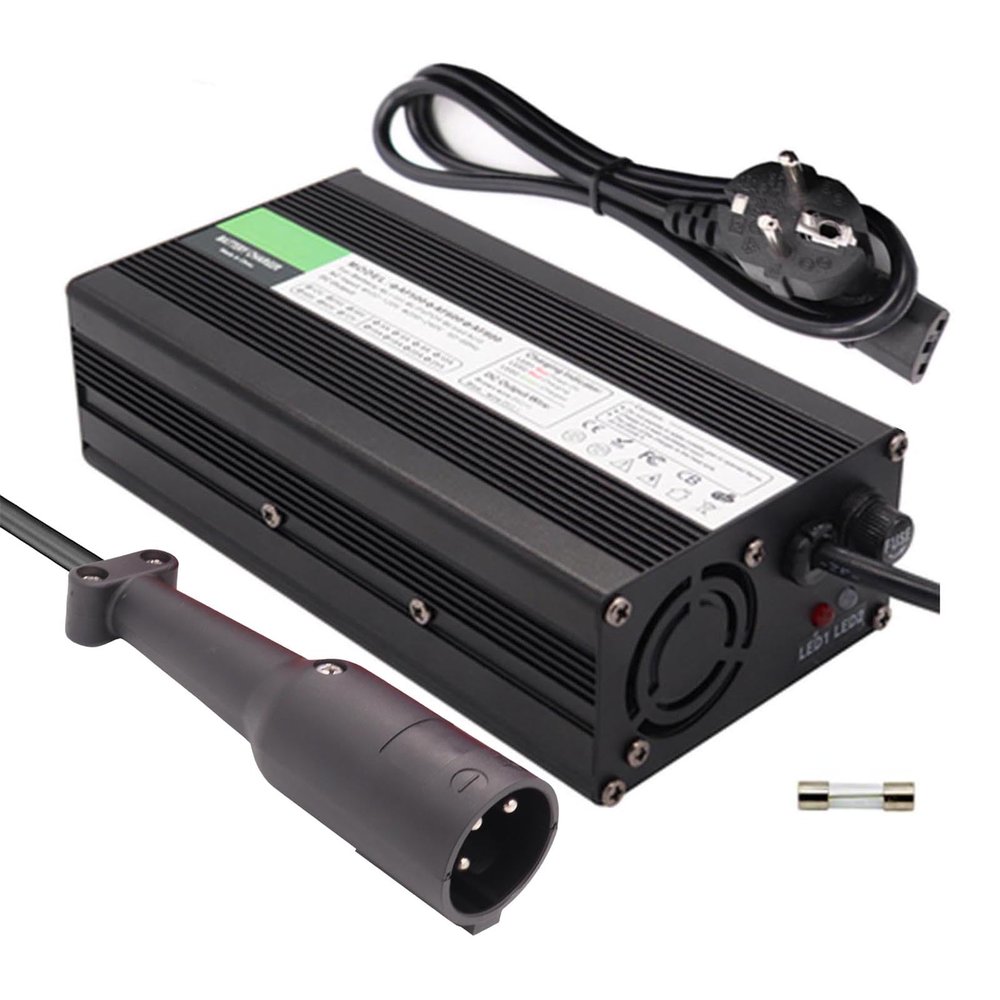 SFKLYU 48V 5A Golf Cart Battery Charger Replacment for 48 Volt Club Ca Ez-Go Ezgo RXV/TXT Golf Cart,A1