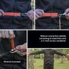 Nordic Pocket Saw High Limb Rope Saw - The Arborist V.2-32" Rope Chainsaw Double Sided with Sawteeth on Each Link - 36 feet Straps and 66 feet Throwline - Tree Limb Cutter with Storage Bag view 3