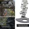 Nordic Pocket Saw High Limb Rope Saw - The Arborist V.2-32" Rope Chainsaw Double Sided with Sawteeth on Each Link - 36 feet Straps and 66 feet Throwline - Tree Limb Cutter with Storage Bag view 4