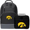 Northwest Collegiate Backpack and Lunch/Toiletry Tote Bag Combo (Iowa Hawkeyes) view 1