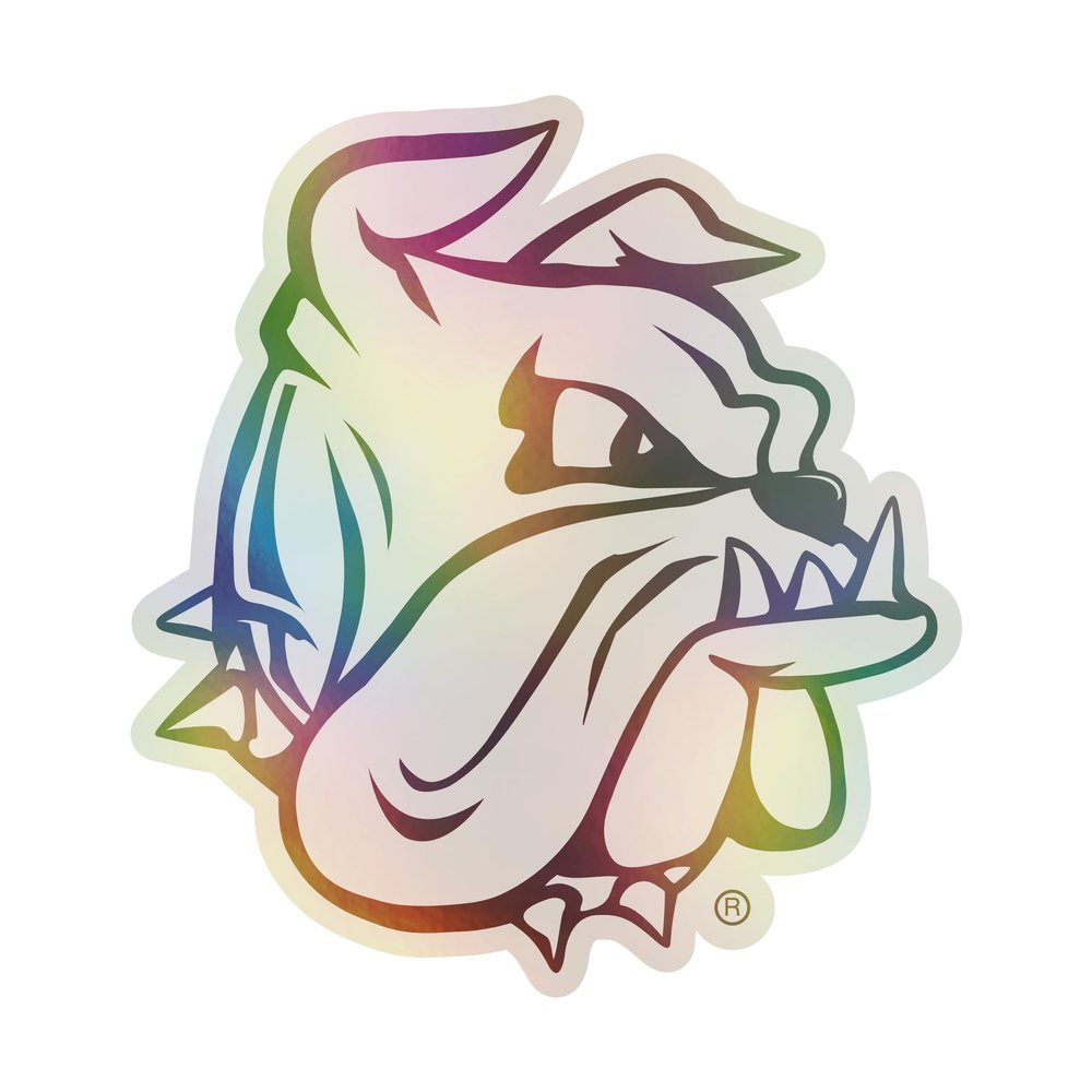 Minnesota Duluth Bulldogs Vinyl Decal Sticker 12 Inch Holographic Officially Licensed Collegiate Product
