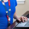 Rico Industries NCAA Kansas Jayhawks 19" x 1" Premium Unisex-Adult Safety Breakaway Lanyard - Flash view 2