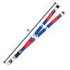 Rico Industries NCAA Kansas Jayhawks 19" x 1" Premium Unisex-Adult Safety Breakaway Lanyard - Flash view 3