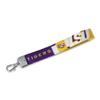 Rico Industries NCAA LSU Tigers Wrist Lanyard Key Chain, Cute Wristlet Strap Keychain Holder for Women Men Car Keys ID Badges Card Wallet Phone Camera view 1