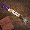 Rico Industries NCAA LSU Tigers Wrist Lanyard Key Chain, Cute Wristlet Strap Keychain Holder for Women Men Car Keys ID Badges Card Wallet Phone Camera view 3