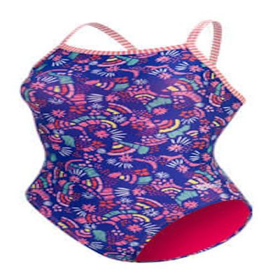 Dolfin Uglies Womens V2 Back One Piece Swimsuit,Doodle, 28