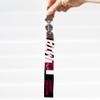 Rico Industries NBA Basketball Miami Heat Wrist Lanyard Key Chain, Cute Wristlet Strap Keychain Holder for Women Men Car Keys ID Badges Card Wallet Phone Camera view 4