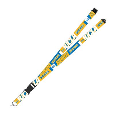 Rico Industries NCAA UCLA Bruins 19" x 1" Premium Unisex-Adult Safety Breakaway Lanyard - Flash