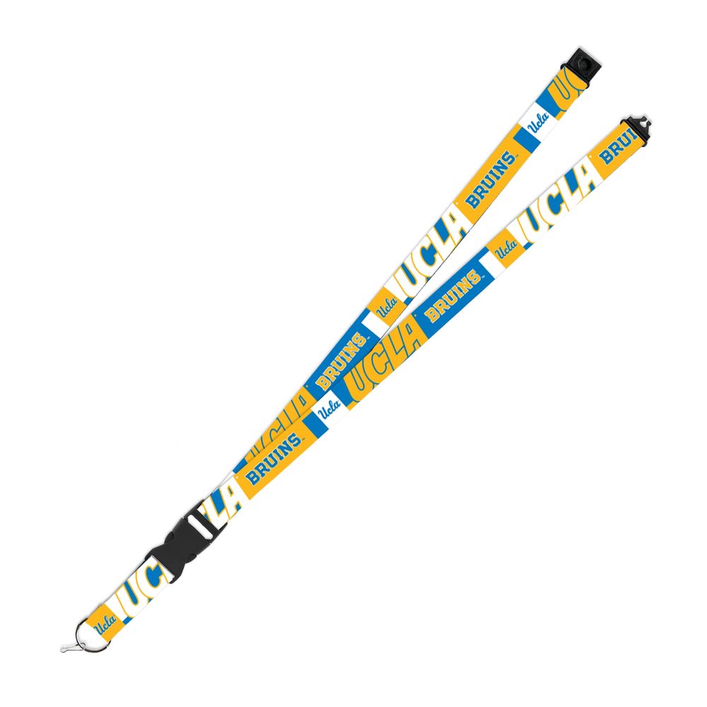 Rico Industries NCAA UCLA Bruins 19" x 1" Premium Unisex-Adult Safety Breakaway Lanyard - Flash