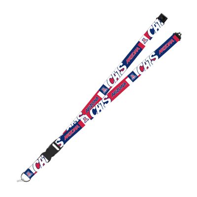 Rico Industries NCAA Arizona Wildcats 19" x 1" Premium Unisex-Adult Safety Breakaway Lanyard - Flash