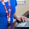Rico Industries NCAA Indiana Hoosiers 19" x 1" Premium Unisex-Adult Safety Breakaway Lanyard - Flash view 2