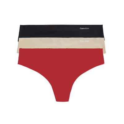 Calvin Klein Invisibles Seamless Thong Panties, Multipack