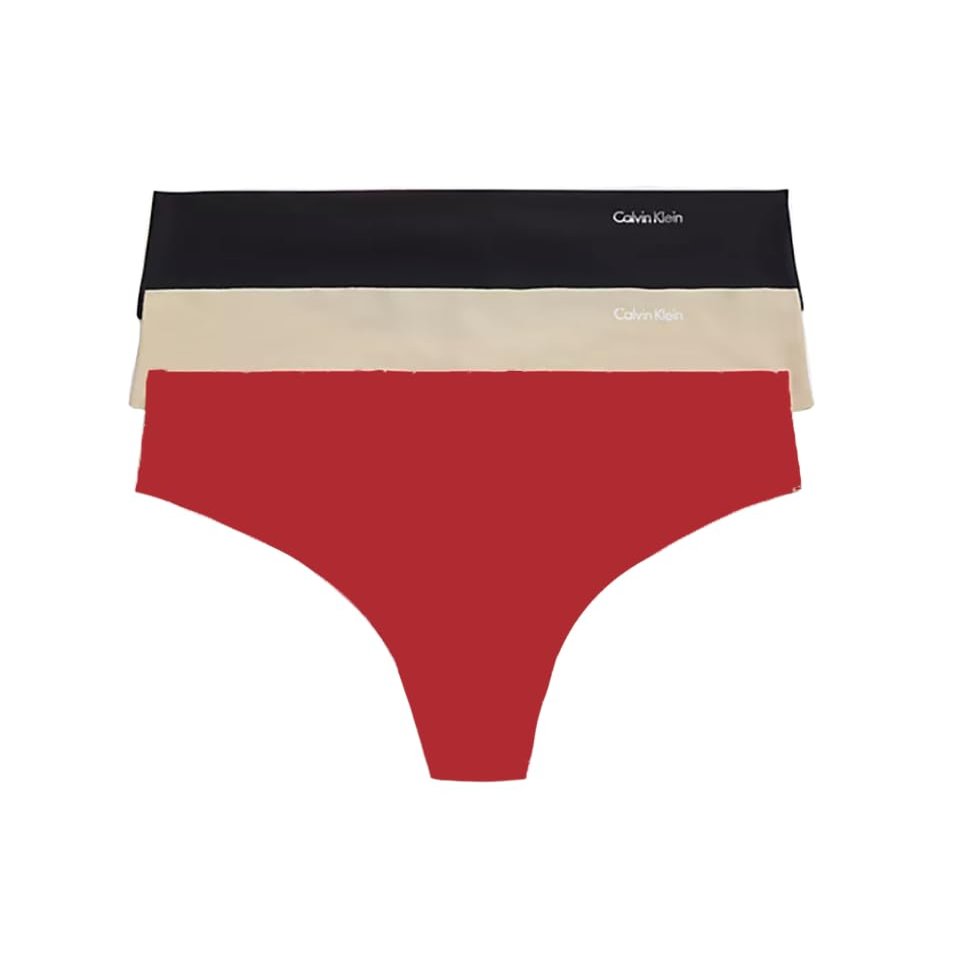 Calvin Klein Invisibles Seamless Thong Panties, Multipack