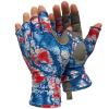 Glacier Glove Islamorada 50+ Sun Protection Durable Lightweight Breathable Quick-Dry Fingerless Outdoor Fishing Sun Glove, Patriot, X-Large view 1