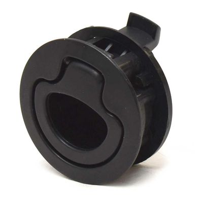 Boat Pull Latch | Non-Locking Black Plastic 2 1/8 Inch