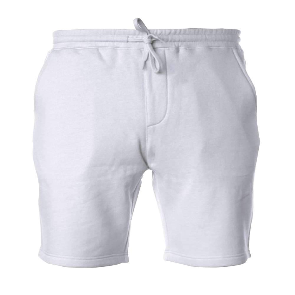 Independent Trading Co. Mens Midweight Fleece Shorts, S, Royal