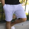 Independent Trading Co. Mens Midweight Fleece Shorts, S, Royal view 2