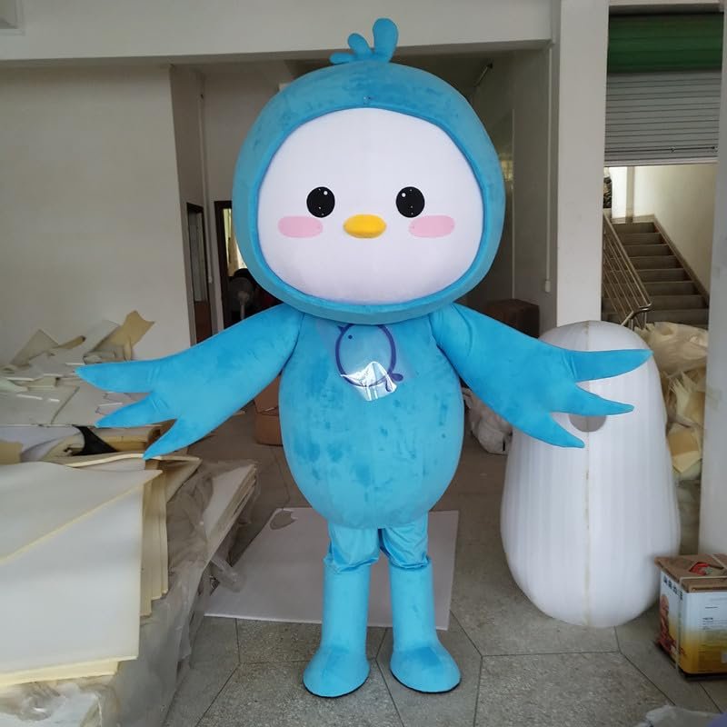 Professional Blue Bird Animal Halloween Fancy Dress Fursuit Birthday Party Mascot Costume Fursuit Furry Costume Birthday Party Fancy Dress Halloween Cosplay Birthday Party Cosplay Gift