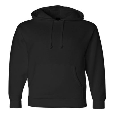 Independent Trading Co. Mens Heavyweight Hooded Sweatshirt, L, Plum