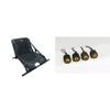Pelican Ergoboost Folding Kayak Seat and Scupper Plugs Bundle view 1