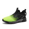 Men's Hiking Trail Running Shoes Breathable Fashion Casual Shoes Tennis Sports Men's Shoes (Color : Green, Size : 10) view 3