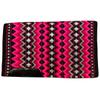 Western Horse Saddle Pad Blanket Show Ranch Pad Custom Handmade New Zealand Wool Oversized 34" x 42" | 34" x 40" | 34" x 38" (Color 19, 34 x 40 Inches) view 1